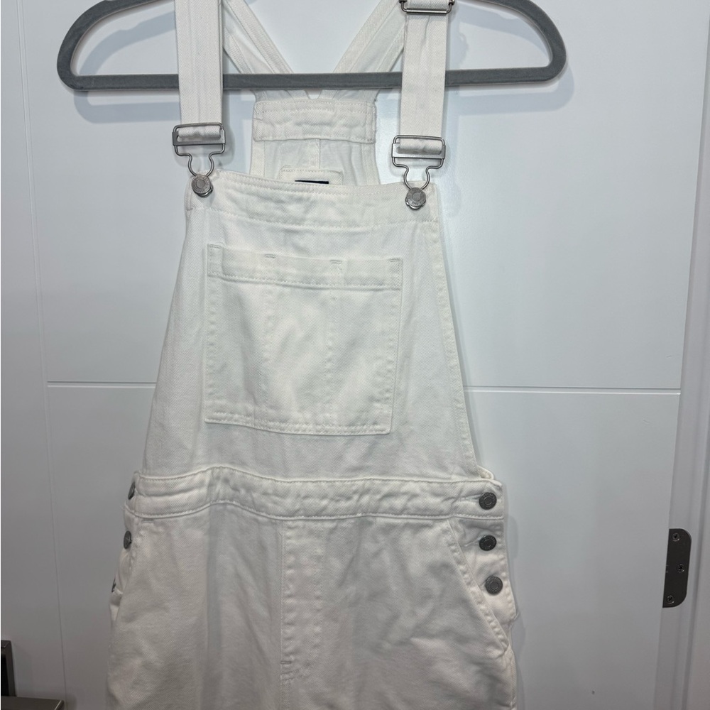 GAP wide leg overalls in WHITE size small‎ - Picture 11 of 11